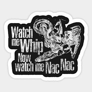 Watch me Whip Sticker